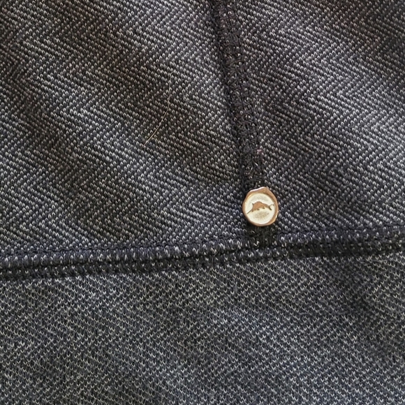 Tommy Bahama Men's Long Sleeve Half Zip Grey Reversible Sweatshirt size XL - Picture 6 of 14